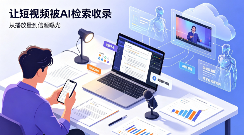 甘泉县短视频创作者新必修课：吃透 GEO 优化，让抖音内容被豆包、DeepSeek、元宝智能体收录